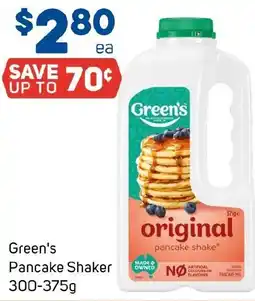 Foodland Green's Pancake Shaker offer