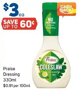 Foodland Praise Dressing offer