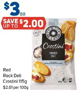 Foodland Red Rock Deli Crostini offer