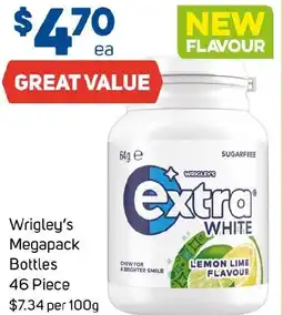 Foodland Wrigley's Megapack Bottles offer