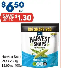 Foodland Harvest Snap Peas offer