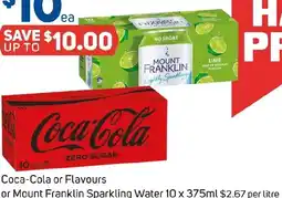 Foodland Mount franklin lightly sparkling offer