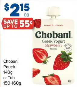 Foodland Chobani Pouch offer
