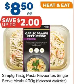 Foodland Simply Tasty Pasta Favourites Single Serve Meals offer