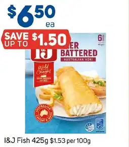 Foodland I&J Fish offer