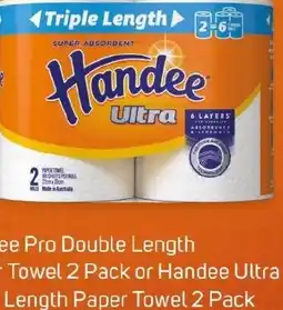 Foodland Handee Ultra Triple Length Paper Towel offer