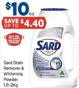 Foodland Sard Stain Remover & Whitening Powder offer
