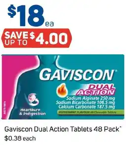 Foodland Gaviscon Dual Action Tablets offer