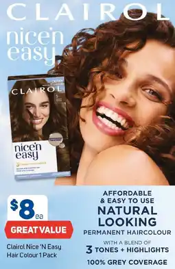 Foodland Clairol Nice 'N Easy Hair Colour offer