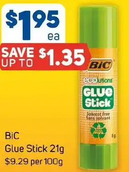 Foodland BiC Glue Stick offer