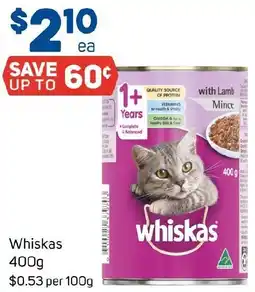 Foodland Whiskas offer