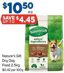Foodland Nature's Gift Dry Dog Food offer