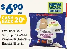 Foodland Peculiar Picks Silly Spuds White Washed Potato offer