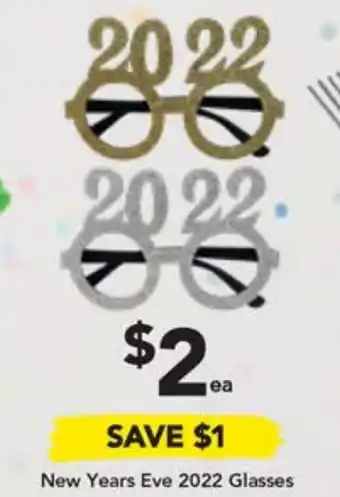Drakes New Years Eve 2022 Glasses offer