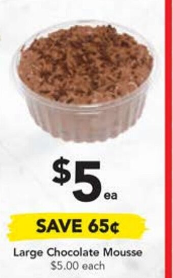 Drakes Large Chocolate Mousse offer