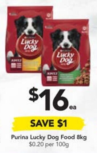 Purina Lucky Dog Food 8kg
