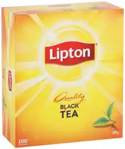 IGA Lipton Quality Black Tea Bags 100 Pack offer