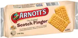 IGA Arnott’s Scotch Finger Biscuits 250g offer