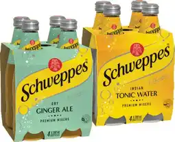 IGA Schweppes Mixers 4x300mL Selected Varieties offer