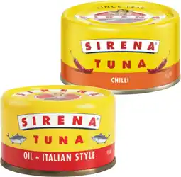 IGA Sirena Tuna 95g Selected Varieties offer