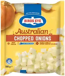 IGA Birds Eye Snap Frozen Australian Chopped Onions 500g offer
