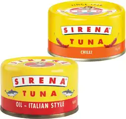 IGA Sirena Tuna 95g Selected Varieties offer