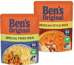 IGA Ben’s Original Flavoured Rice 240‑250g Selected Varieties offer
