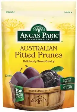 IGA Angas Park Australian Pitted Prunes 500g offer
