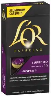 IGA L’OR Espresso Coffee Capsules 10 Pack Selected Varieties offer