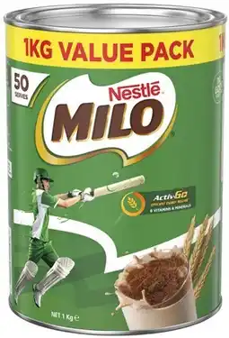 IGA Nestlé Milo Value Pack 1kg offer