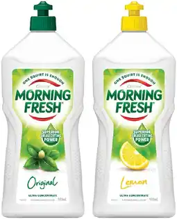 IGA Morning Fresh Dishwashing Liquid 900mL Selected Varieties offer