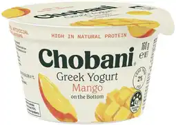IGA Chobani Greek Yogurt Pot 150‑160g Selected Varieties offer