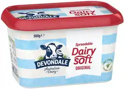 IGA Devondale Spreadable Butter 500g Selected Varieties offer