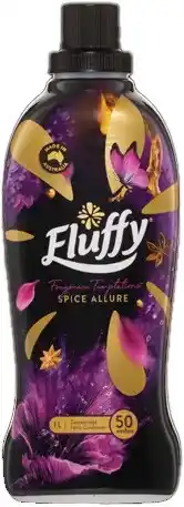 IGA Fluffy Concentrated Fabric Conditioner 900mL‑1 Litre Selected Varieties offer