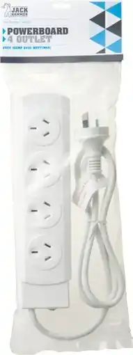 IGA Jack Hammer 4 Outlet Powerboard offer