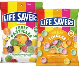 IGA Life Savers Share Pack 150-205g Selected Varieties offer