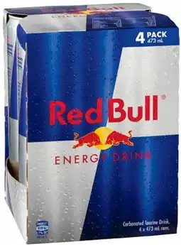 IGA Red Bull Energy Drink 4x473mL Selected Varieties offer