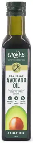 IGA Grove Extra Virgin Cold Pressed Avocado Oil 250mL offer