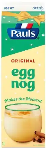 IGA Pauls Egg Nog 1 Litre Selected Varieties offer