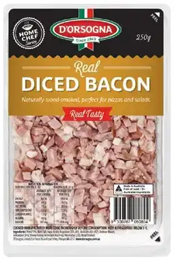 IGA D'Orsogna Bacon Diced 250g offer