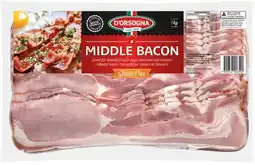 IGA D'Orsogna Middle Bacon 1kg offer
