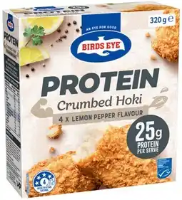 IGA Birds Eye Protein Crumbed Hoki 320g Selected Varieties offer