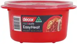 IGA Décor Microsafe EasyHeat Round Container 800mL offer