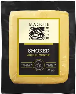 IGA Maggie Beer Cheddar Cheese 150g Selected Varieties offer