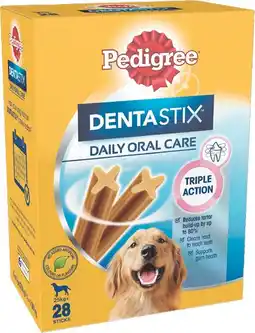 IGA Pedigree Dentastix Daily Oral Care 28 Pack Selected Varieties offer