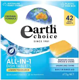 IGA Earth Choice All in 1 Dish Tablets 42 Pack offer
