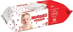 IGA Huggies Essential Clean Fragrance Free Baby Wipes 80 Pack offer