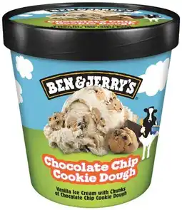 IGA Ben & Jerry’s Ice Cream Tub 427-458mL Selected Varieties offer