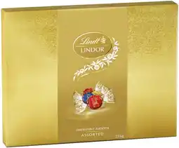 IGA Lindt Lindor Chocolate Gift Box 232‑235g Selected Varieties offer