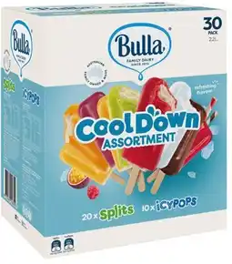 IGA Bulla Cool Down Assortment 30 Pack offer